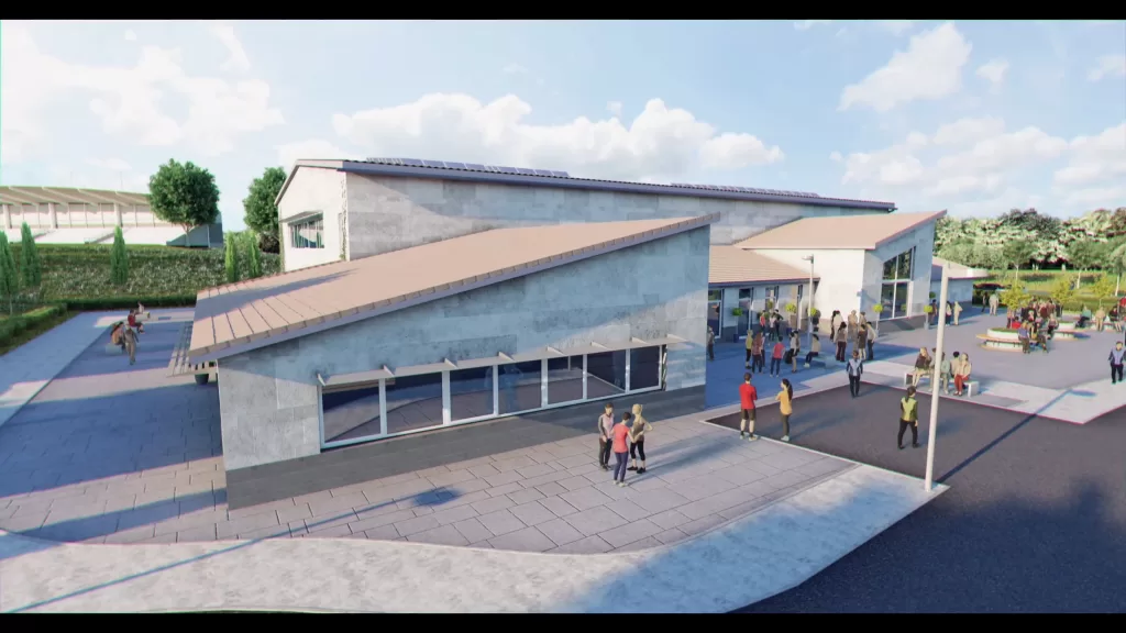 Scaffold project — Moycullen Community Centre, Co. Galway